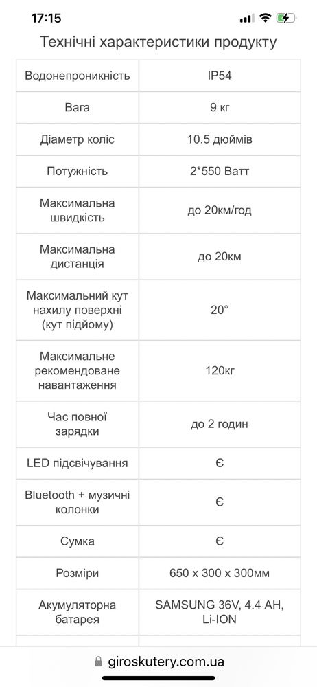 Гироскутер Allroad Future digital 10,5