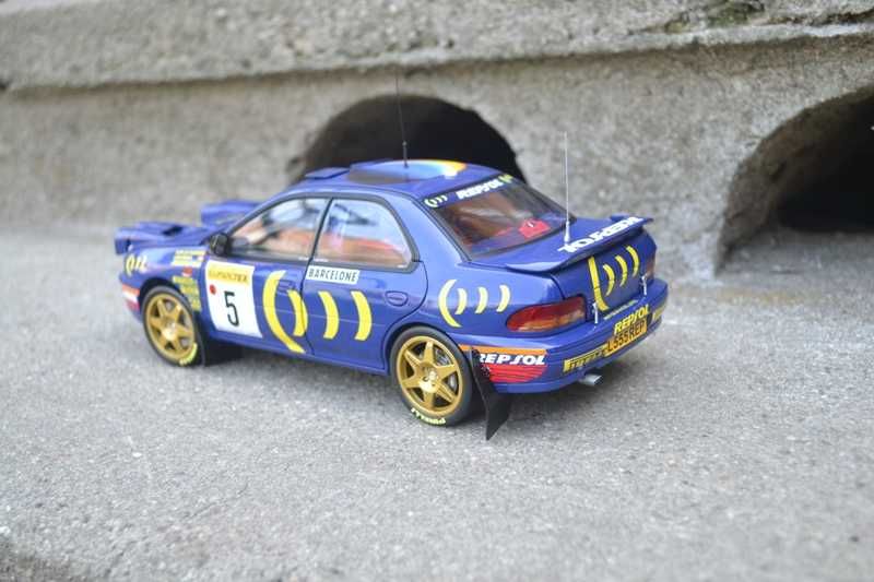 Subaru Impreza 555 Winner Rallye Monte Carlo 1995 1:18 Sun Star