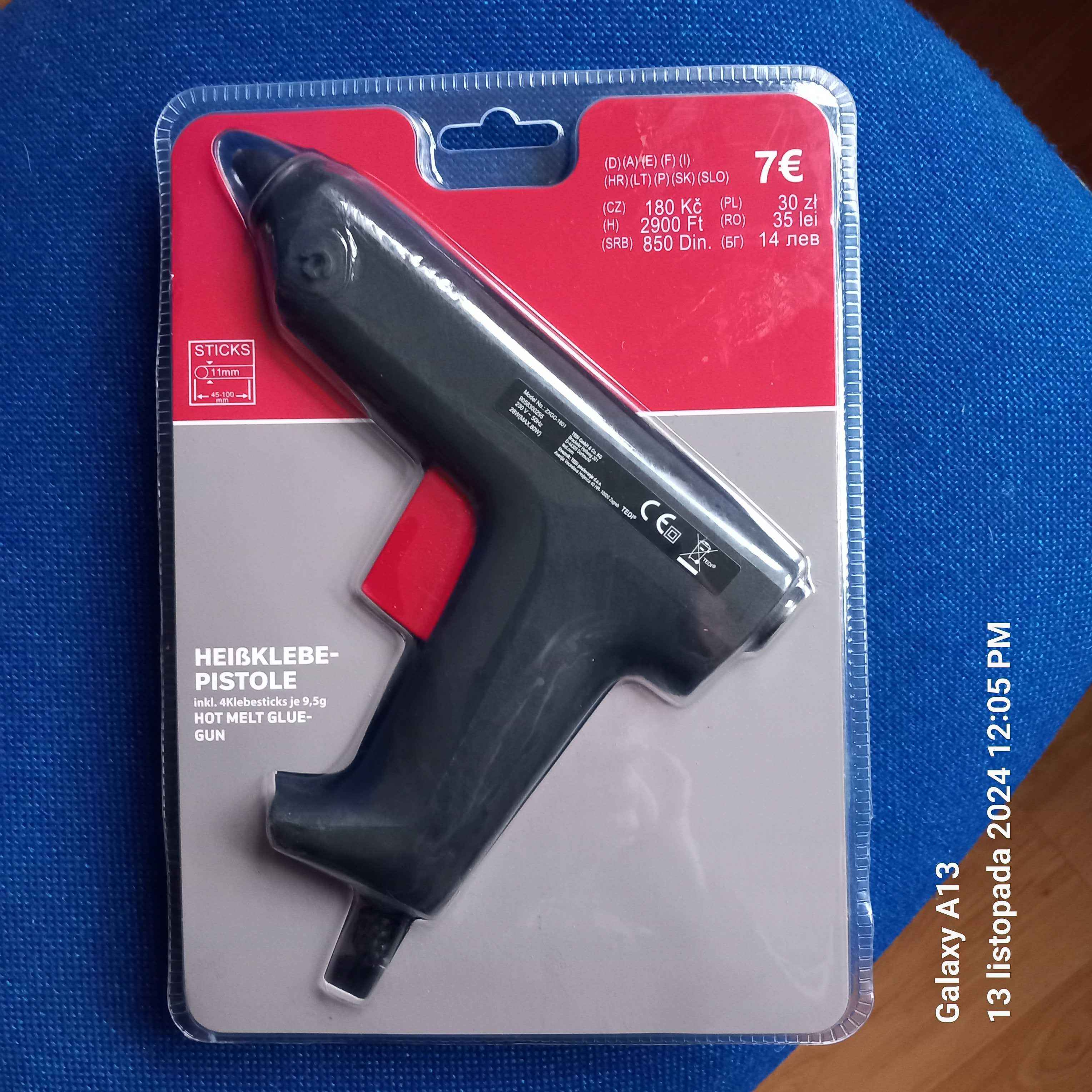 Pistolet do kleju wklady nowy