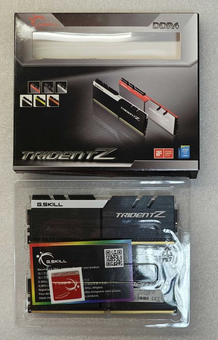 Pamięć RAM DDR4 G.SKILL 16GB (2x8GB) 3600 CL16 JAK NOWE! 100% sprawne!