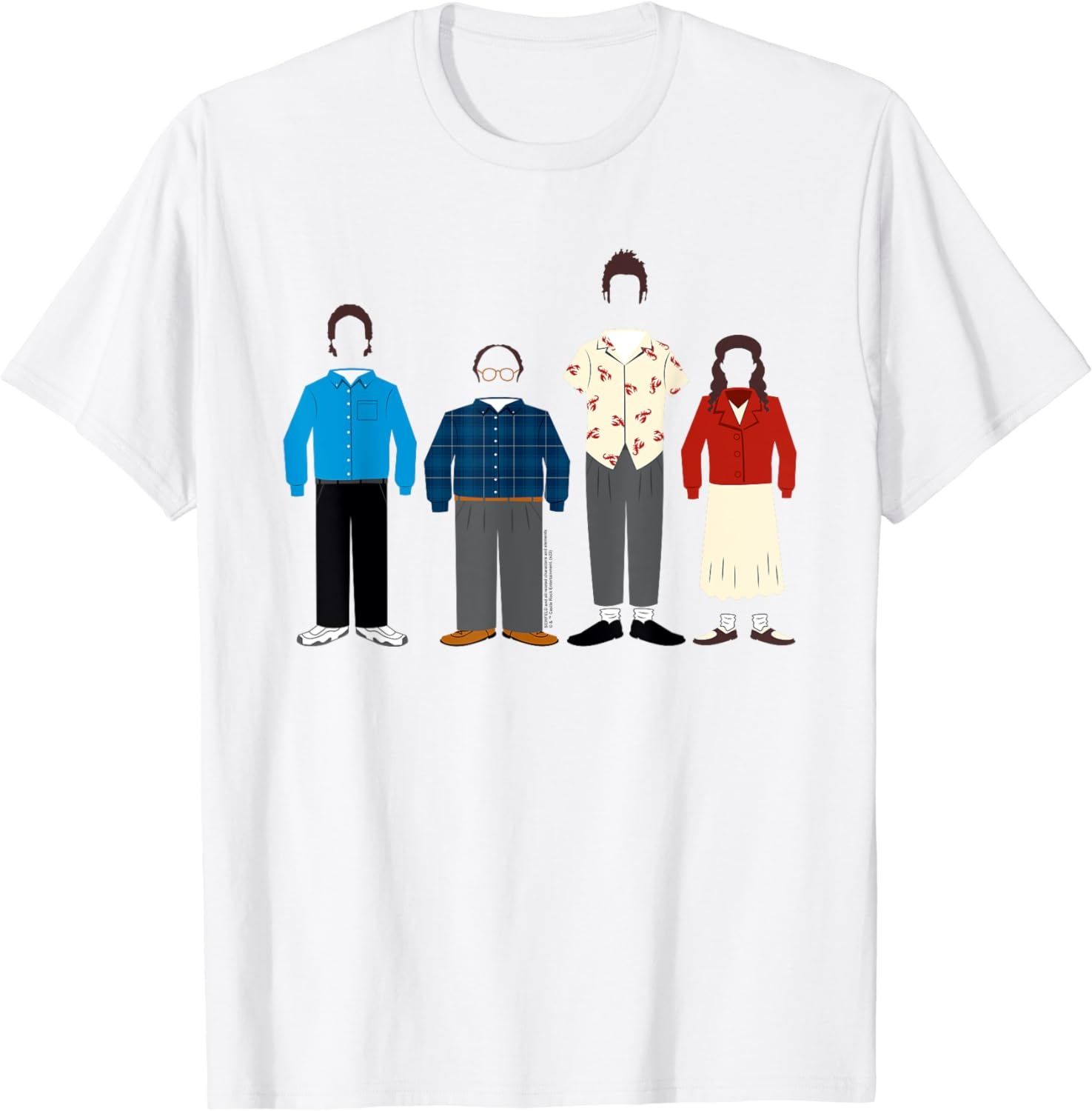 T-shirt Seinfeld [várias cores / tamanhos] - NOVO - PORTES GRÁTIS