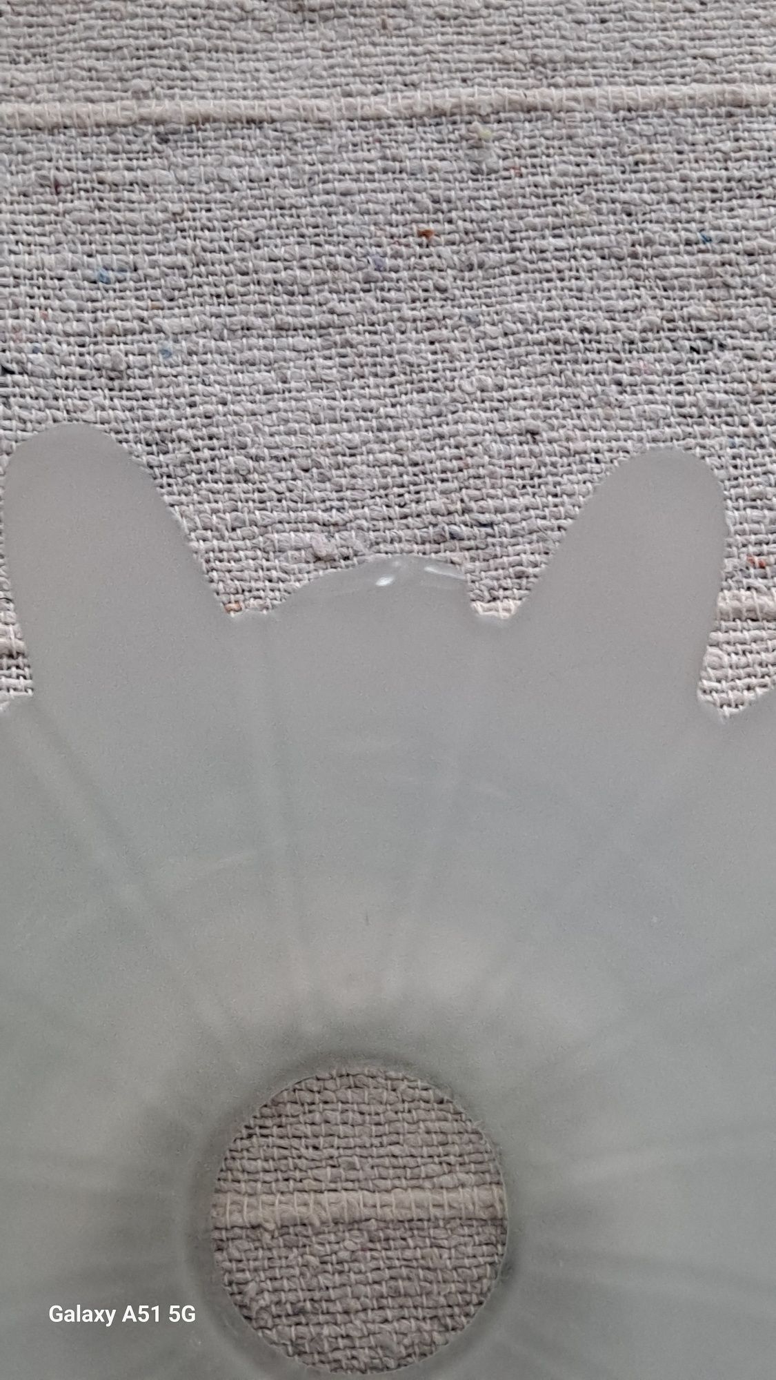 Żyrandol mosiężny, 6-ramienny PRL.