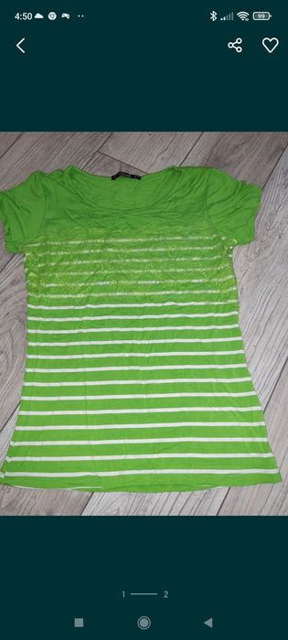 Zestaw ubrań damskich nowe M/L koszulki i rybaczki