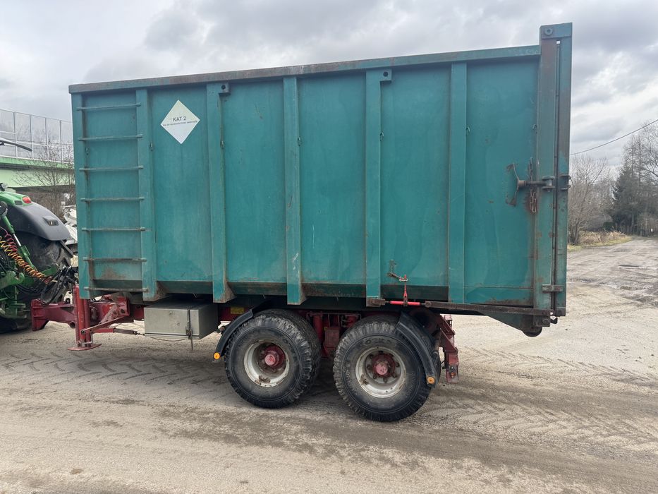 Pronar T185 hakowiec przyczepa do kontenerow