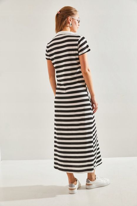 Bianco Lucci 38 M Sukirnka Maxi W Paski H17477