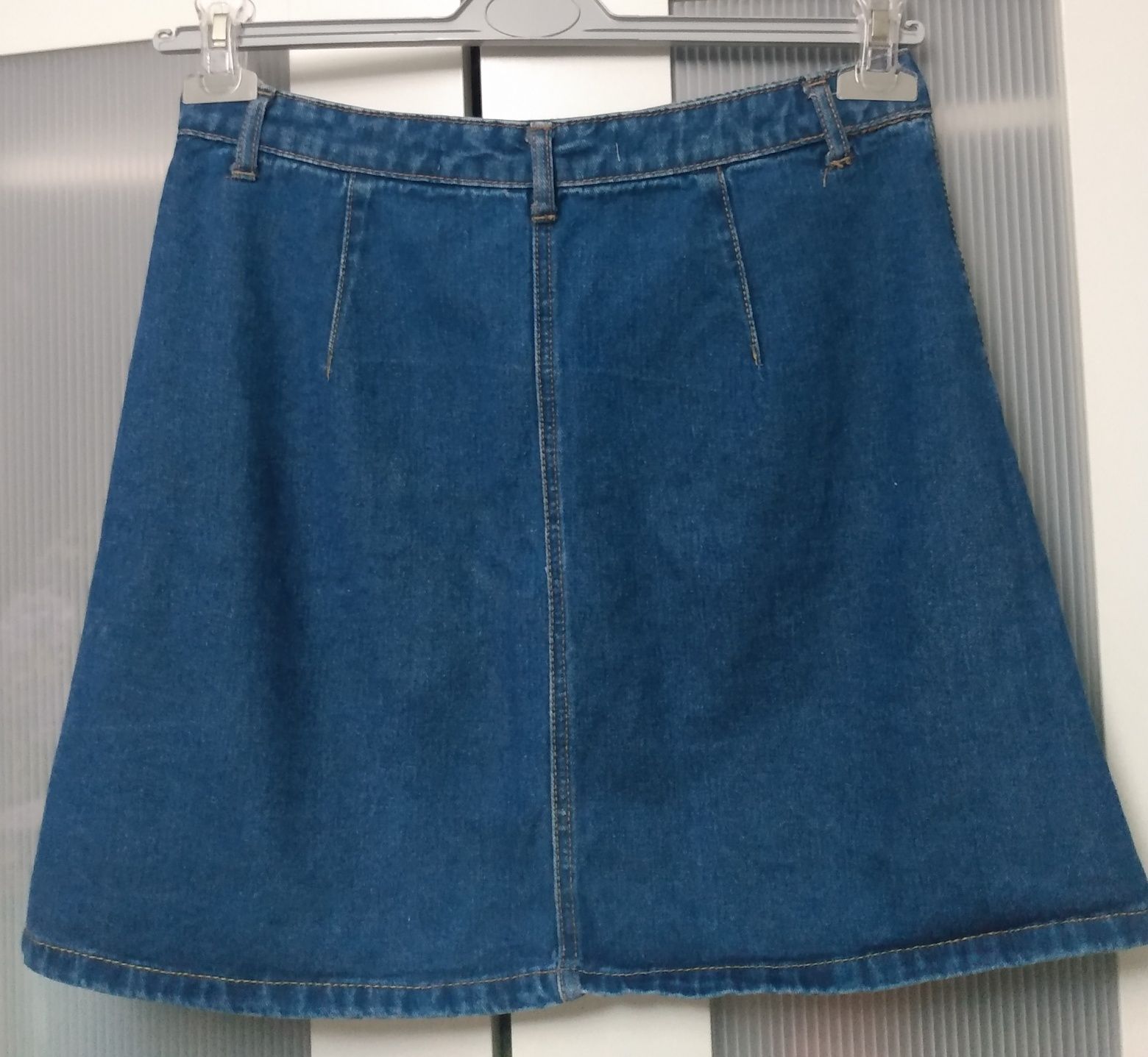 Mini jeansowa spódnica Denim 38
