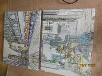 2 quadros para decoração