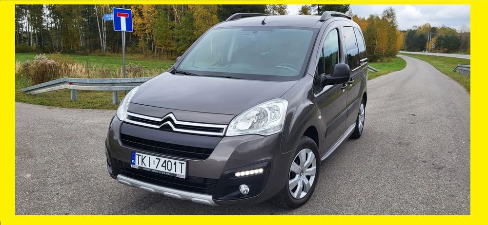 Citroën Berlingo 1.6 VTI120KM,XTR,Salon Polska, F-ra VAT ,serwis ASO,jak nowy