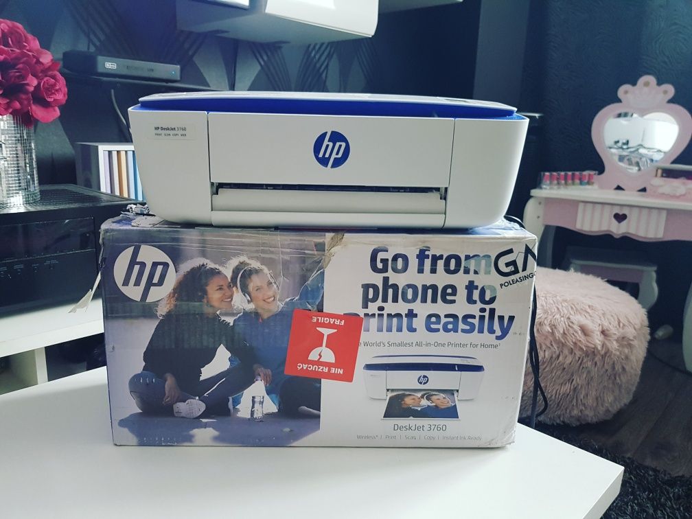 Urządzenie wielofunkcyjne drukarka HP DeskJet 3760