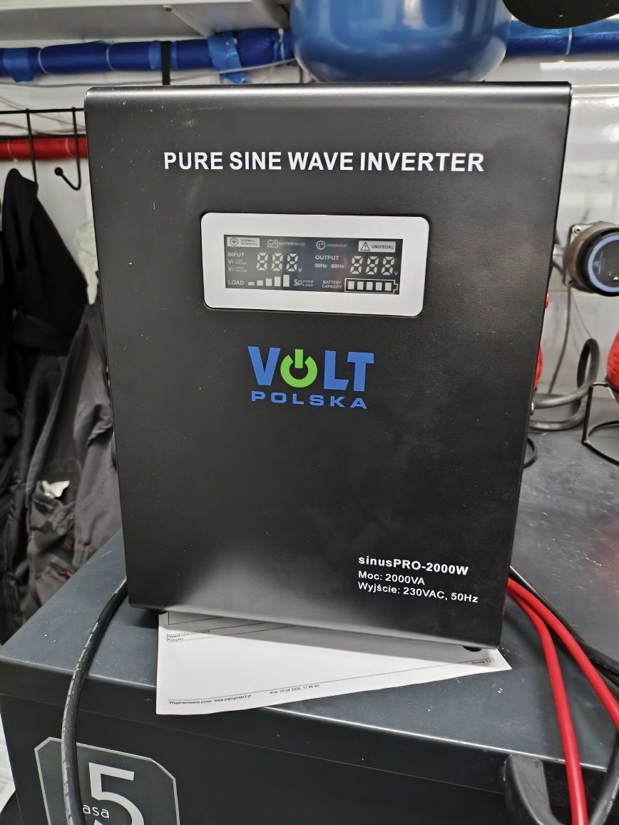PRZETWORNICA Volt Sinuspro 2000W UPS

Model: 3SP2000