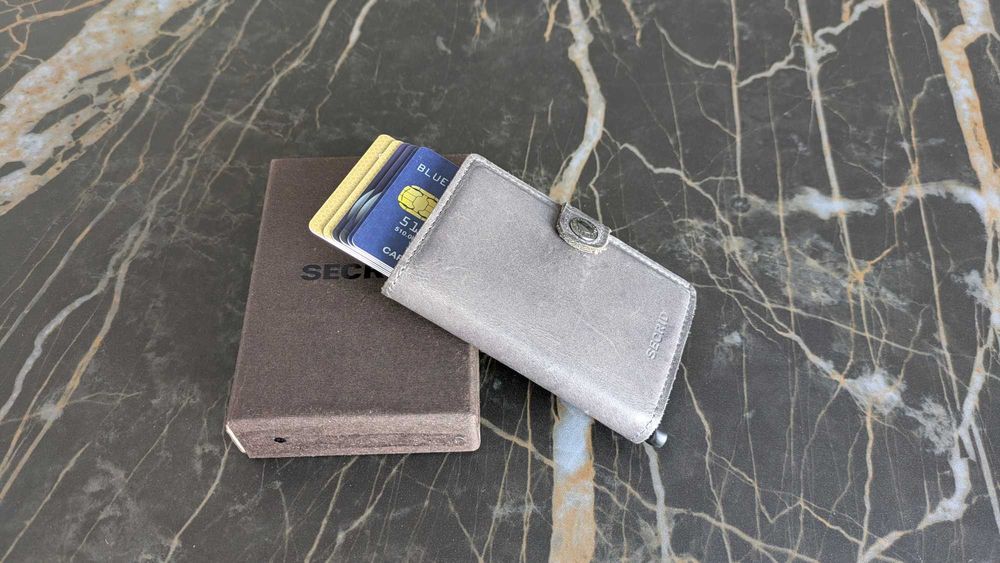 Carteira Secrid Miniwallet Vintage Grey