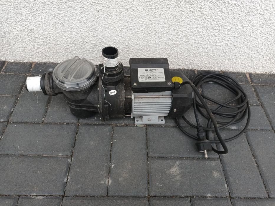 Pompa basenowa   SHOTT 405W. 230V. 144l/m