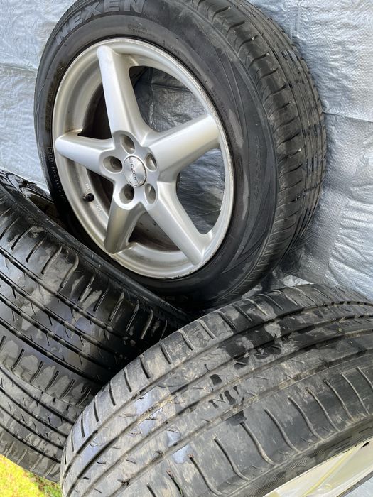 Alufelgi Komplet 17 Cali KBA 46595 5x114.3 ET48 + OPONY Ford Renault