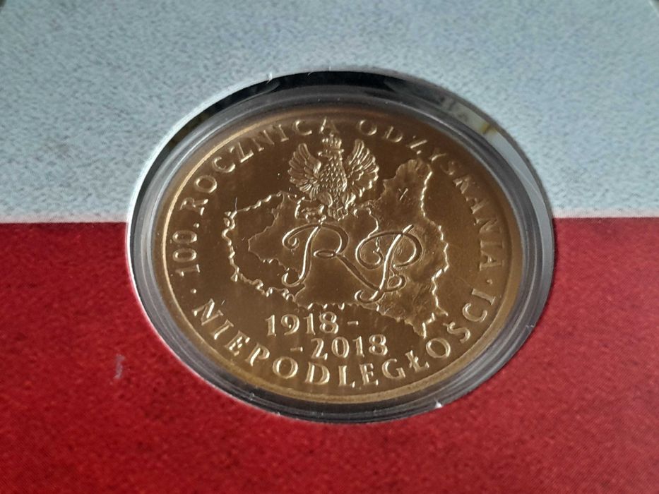 Medal "Józef Piłsudski" 100. Rocznica Odzyskania Niepodległości.