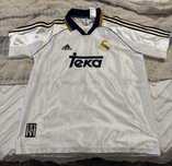 Camisola Oficial Real Madrid 1999/2000 Teka Adidas Vintage