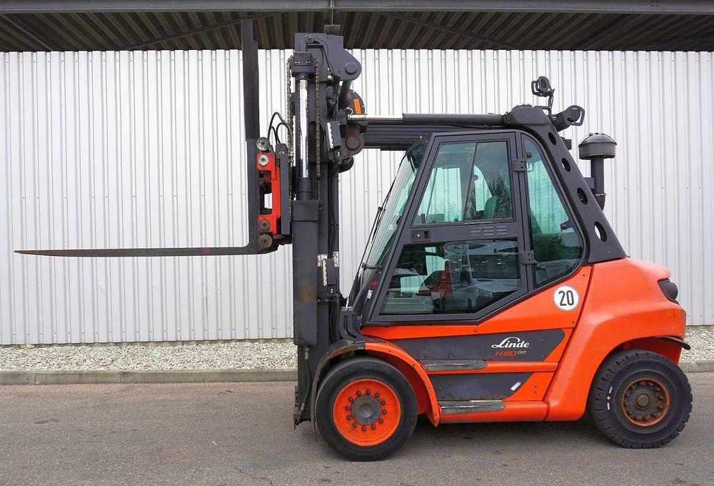 Wózek widłowy Linde udźwig 8000kg DIESEL  H80D EVO 2020  OF684
