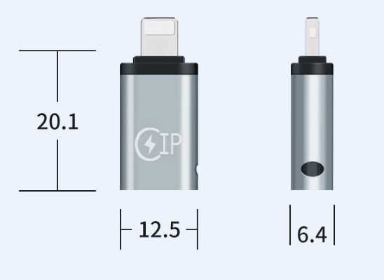 Переходник TYPE-C -> айфон iPhone lightning 5V 2.1А адаптер