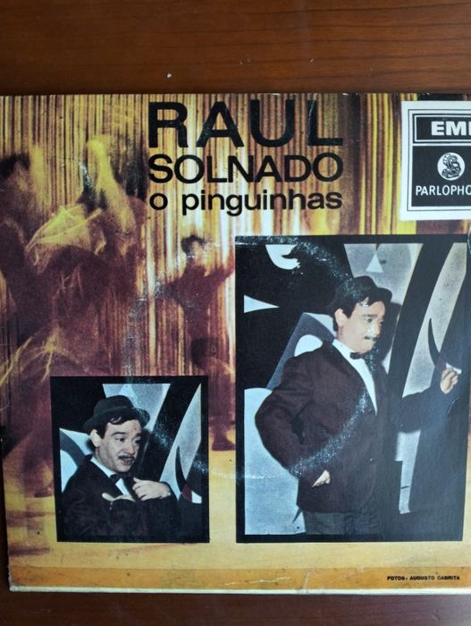 Disco de vinil single Raul Solnado - O Pinguinhas