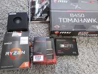 Ryzen 5600G BOX + płyta MSI Tomahawk B450 Komplet