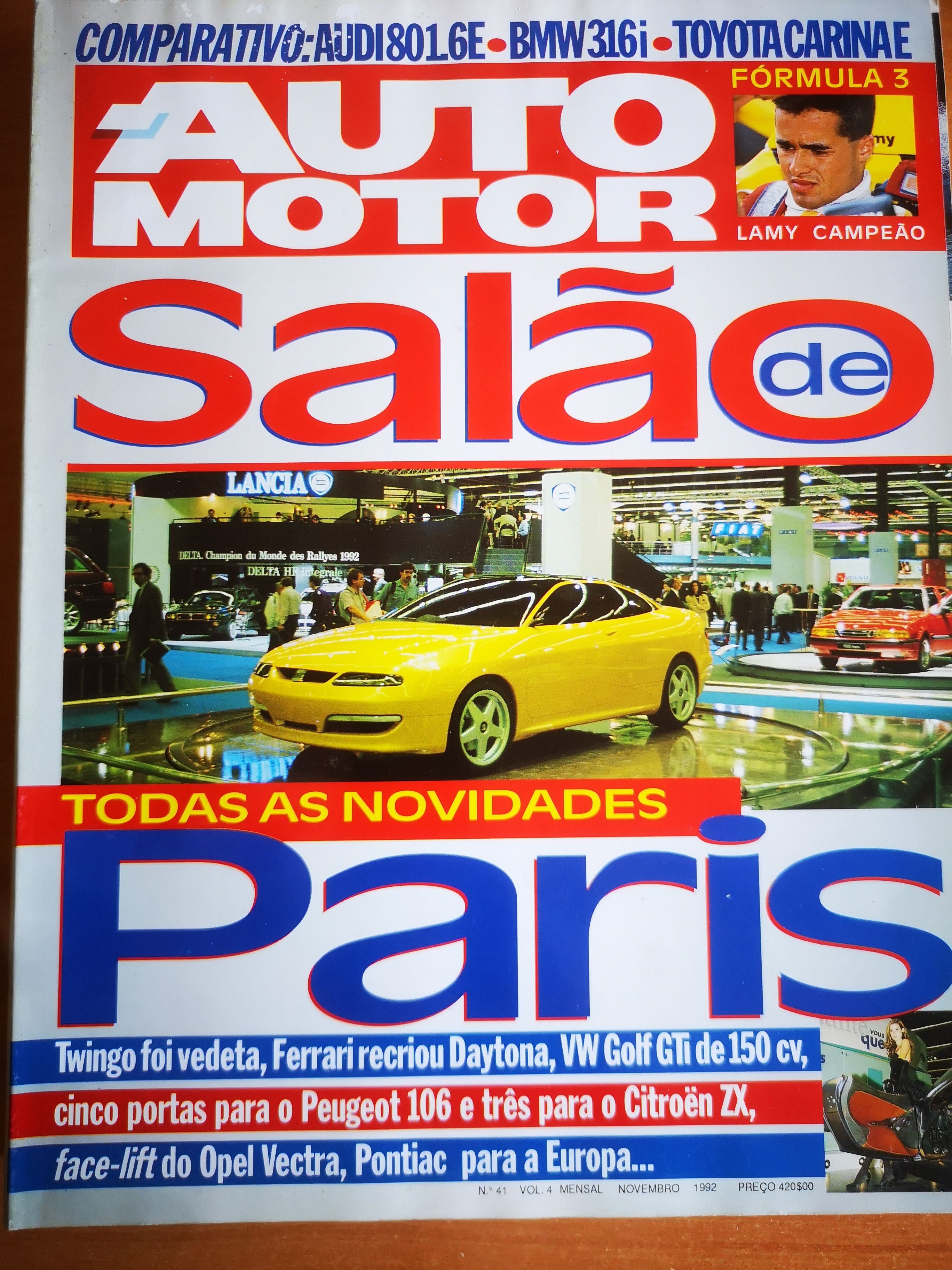 Coleção de Revistas Auto Motor