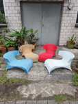 Fotele rattanowe PS Savo proj M.Mulder dla Ikea