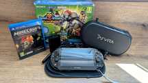 PlayStation Vita PS Vita SLIM pełen komplet stan bdb