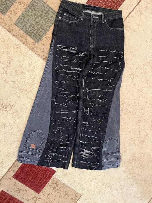 штаны опиум opium balenciaga