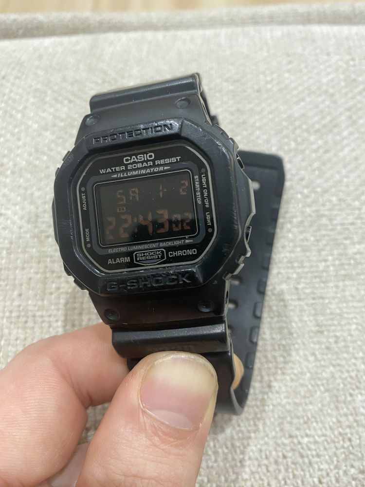 Годинник Casio DW-5600MS black