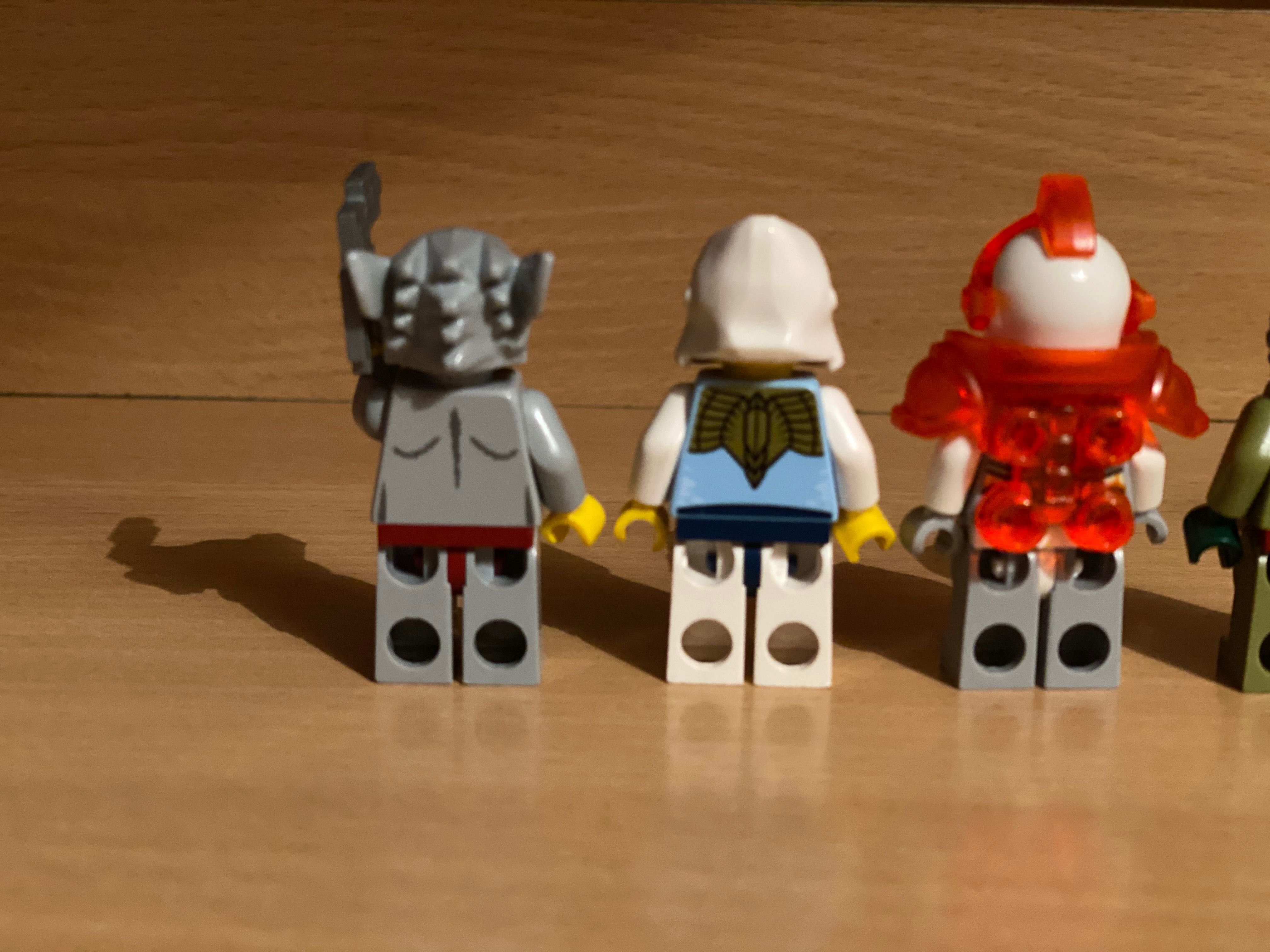 Lego minifigurki figurki Chima Ninjago [zestaw 5 minifigurek + pojazd]