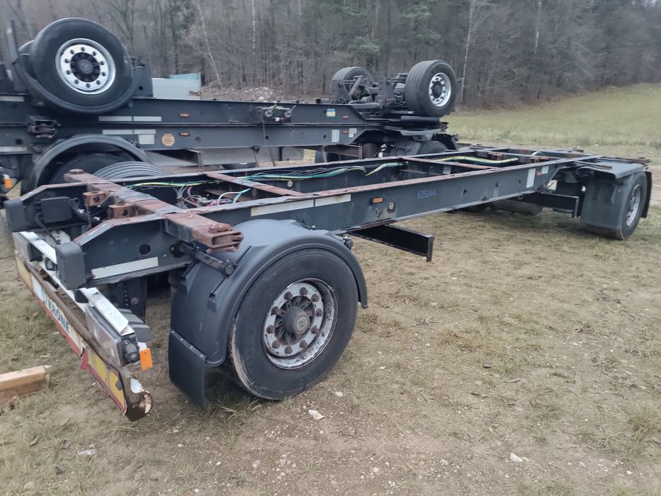 Przyczepy Bdf Ramy do zabudowy platforma wywrotka do bel słomy siana