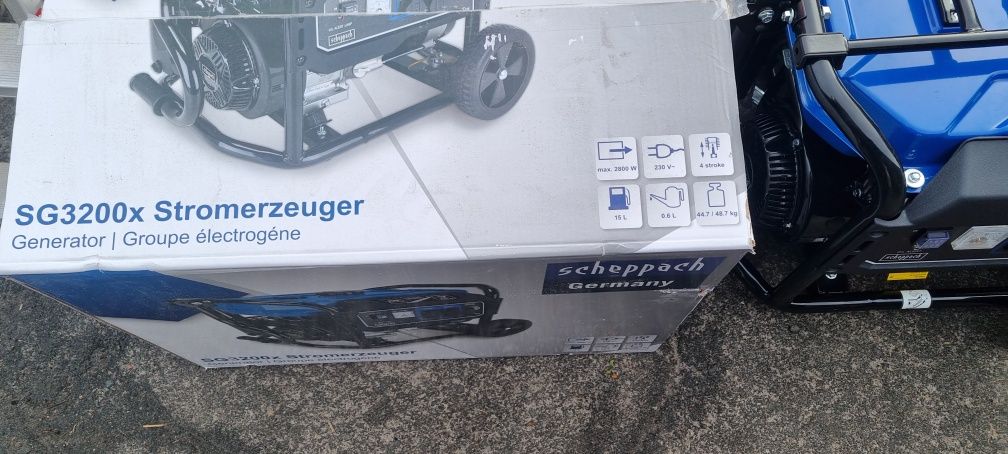 Бензогенератор "Scheppach SG3200x"