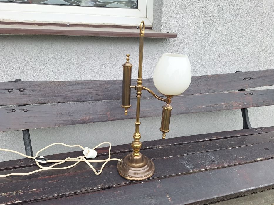 Lampka holenderska mosiężna