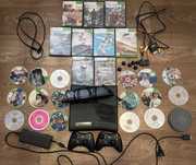 Xbox 360 Slim 120 ГБ з іграми і джойстиками