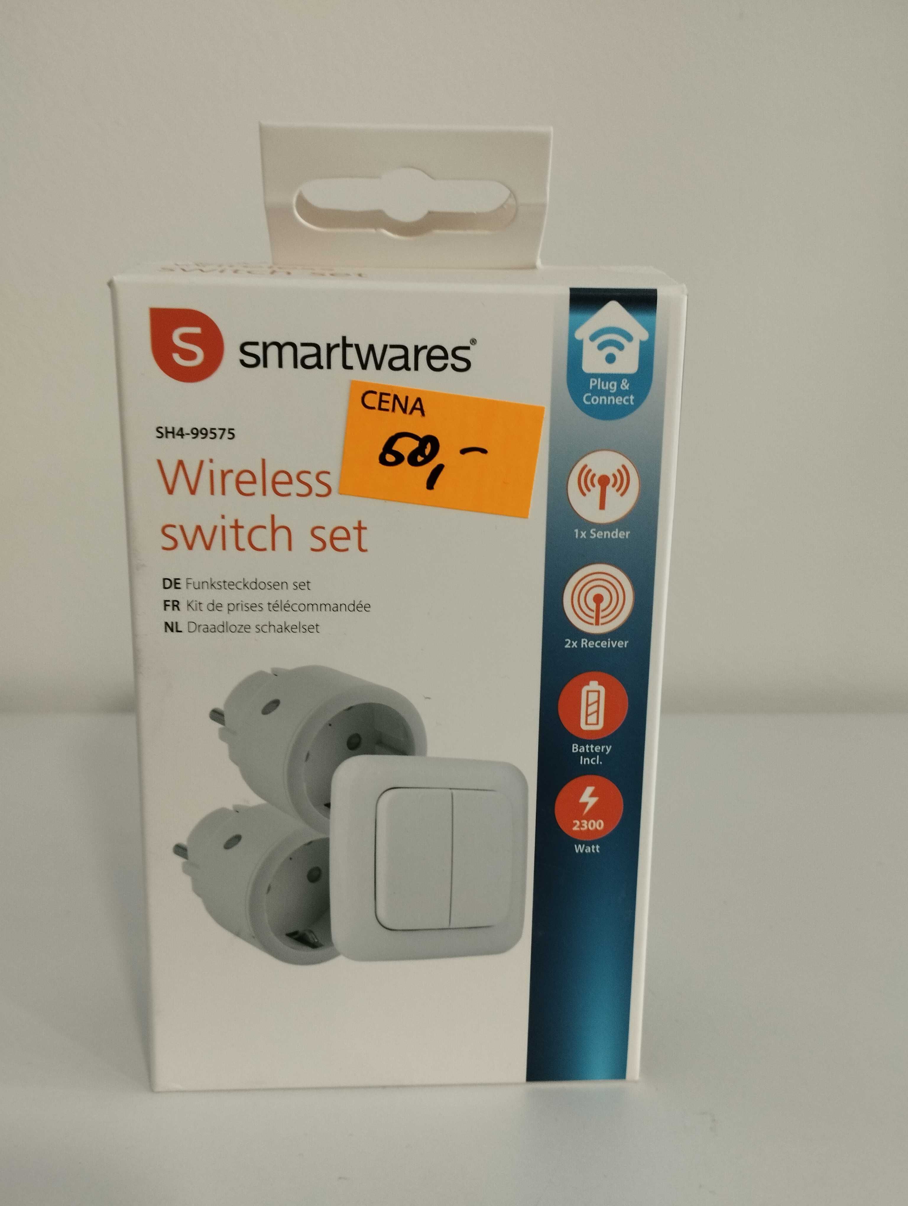 Smartwares  zestaw przełączników do gniazdka