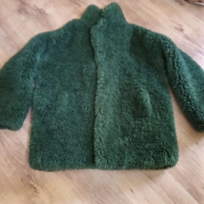 Futro Ochnik zielone