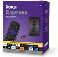 Roku Express Odtwarzacz Stick Amazon DISNEY HBO Netflix Youtube