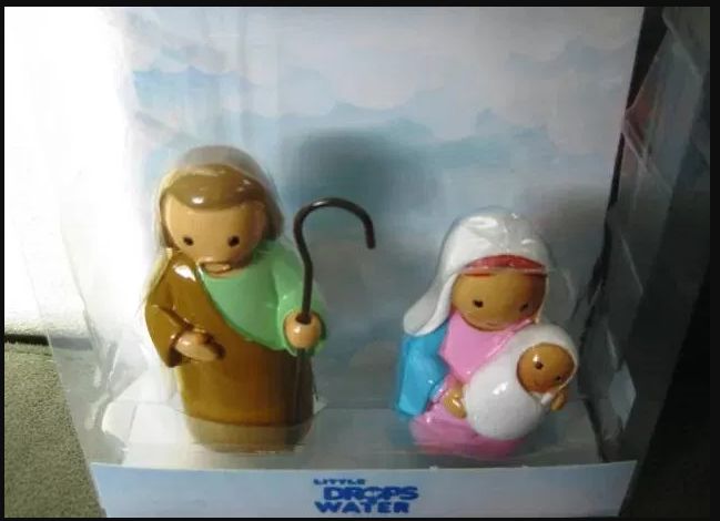 S José, N Senhora e o Menino Jesus - Pintado à Mão - Oferta Portes