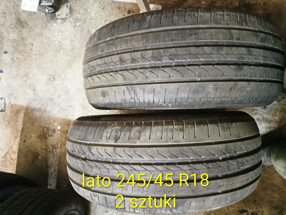 Opony R18 do opalania Zima Lato 2 komplety