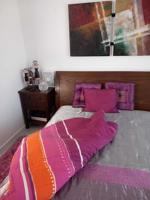 Edredão e colcha para casa de casal