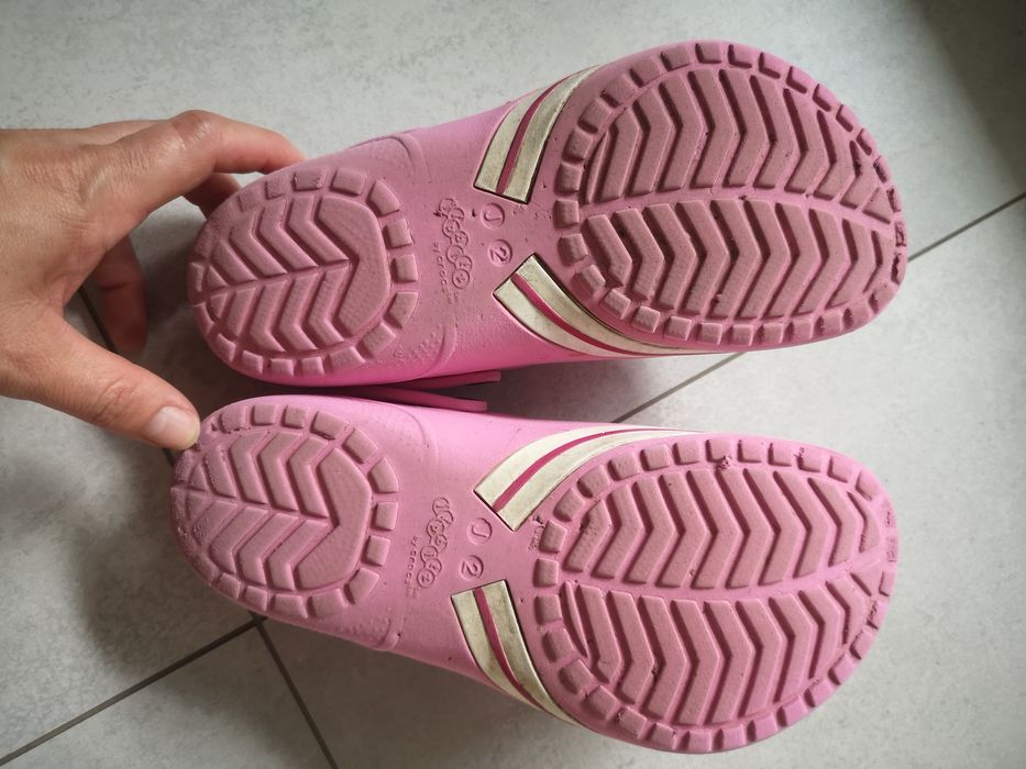 Crocs J2 dla dziewczynki różowe r 33-35