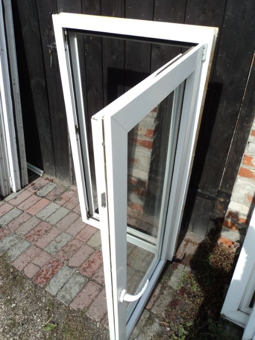 Okna pcv używane -sz72x140wys- rozw.uchylne - 30szt