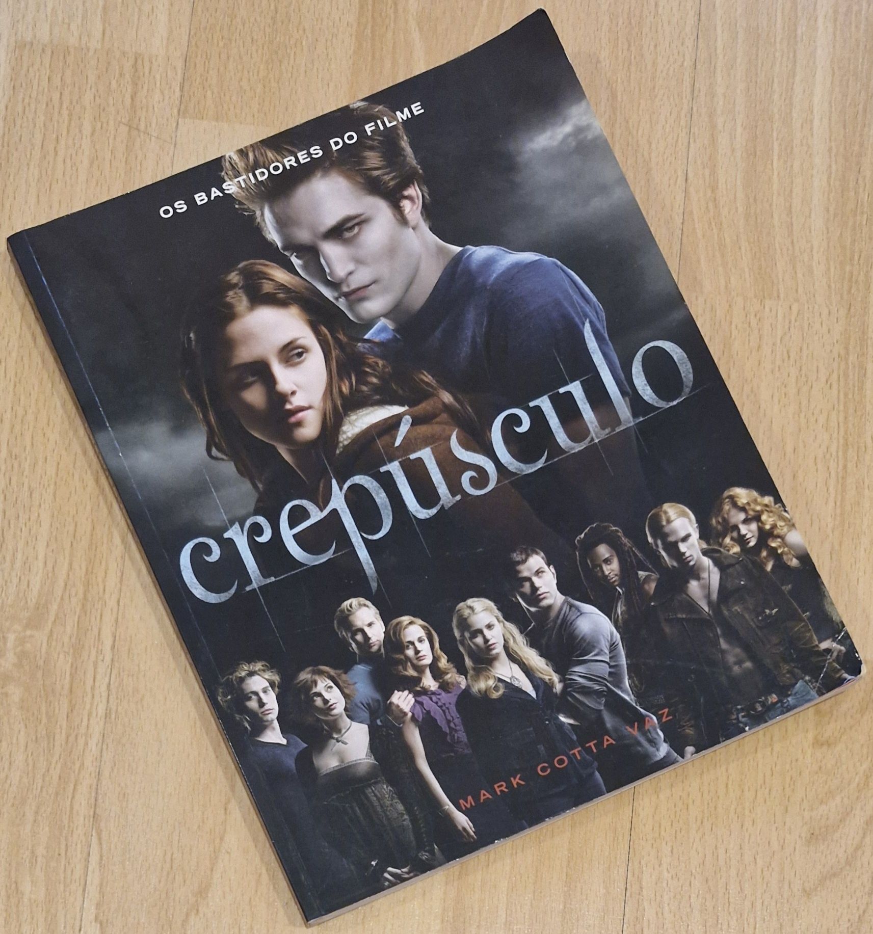 Livro Crepúsculo bastidores do filme