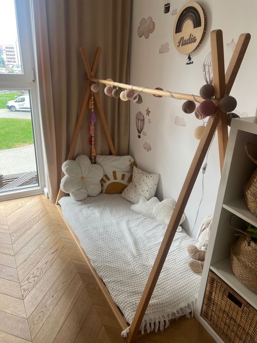 Łóżeczko dziecięce tipi 140x70