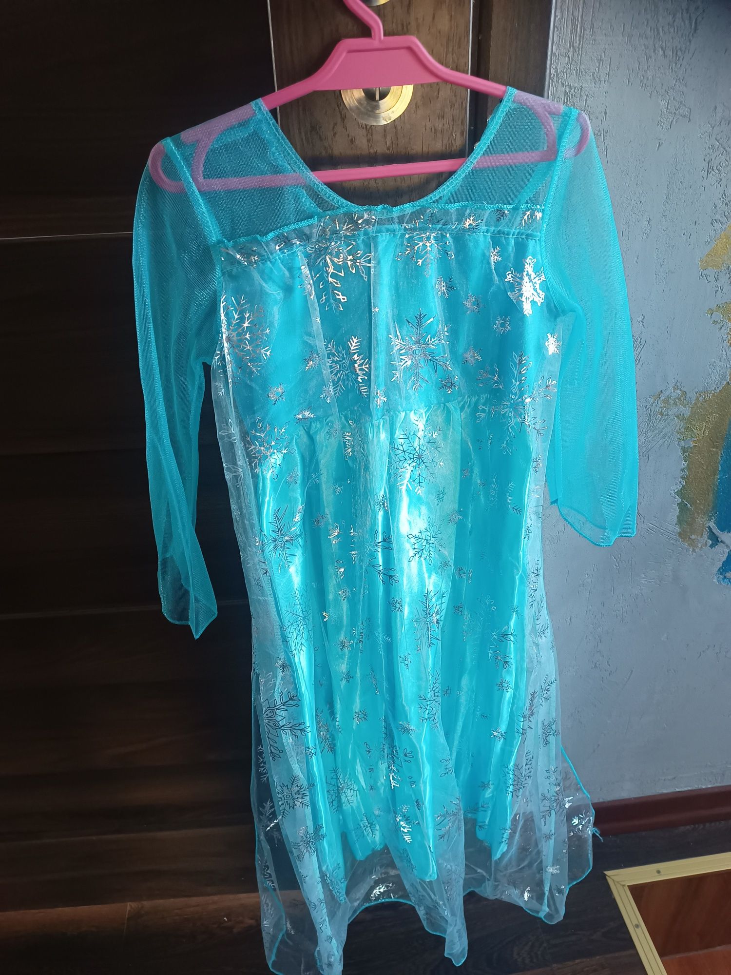 Elsa Frozen 130 kraina lodu przebranie księżniczka strój ka