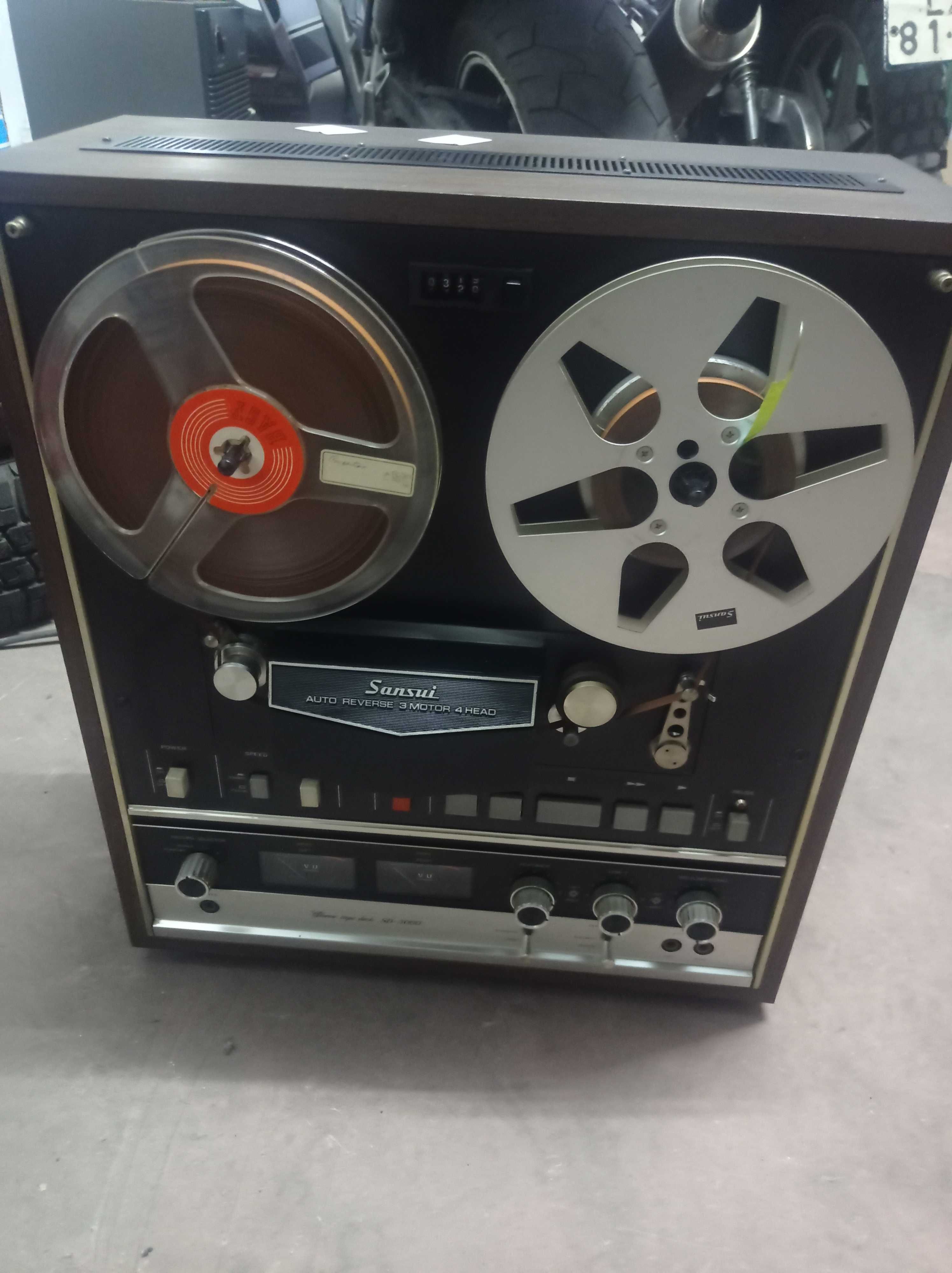 Aparelhagem/ equipamento de som profissional vintage Sansui anos 80