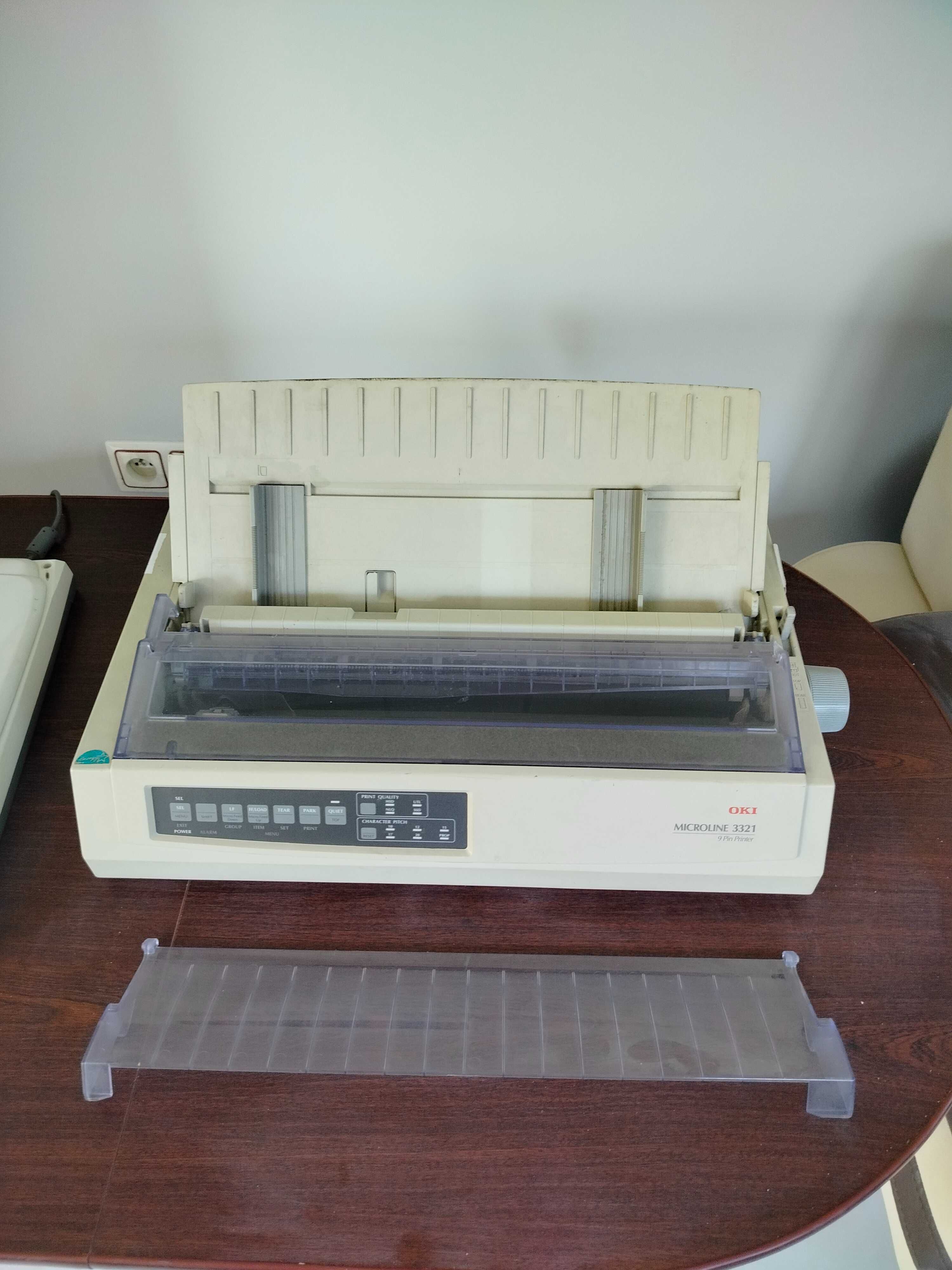 Drukarka OKI Microline 3321 i Skaner Mustek 600 CU