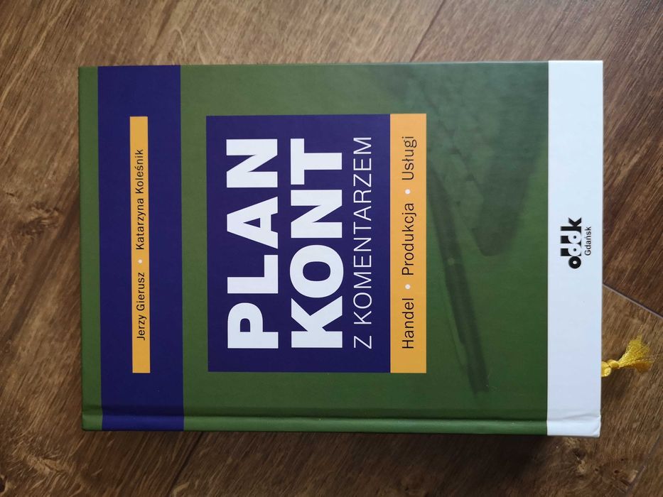 Plan kont z komentarzem