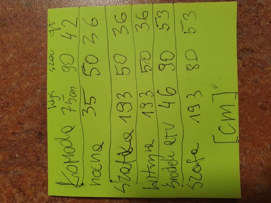 Meble do salonu/ sypialni ciemne zadbane