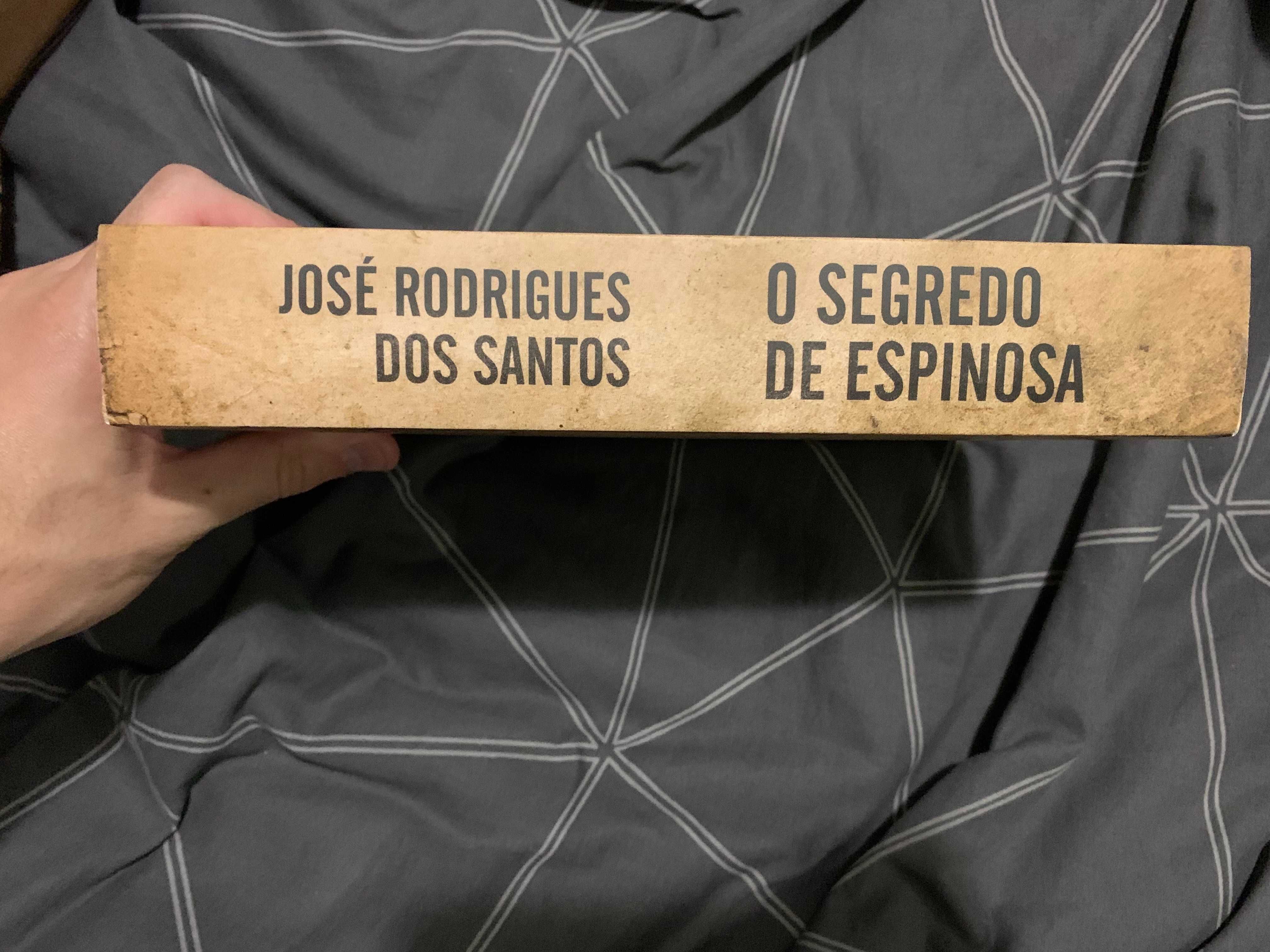 O Segredo de Espinosa - José Rodrigues dos Santos (autografado) NOVO