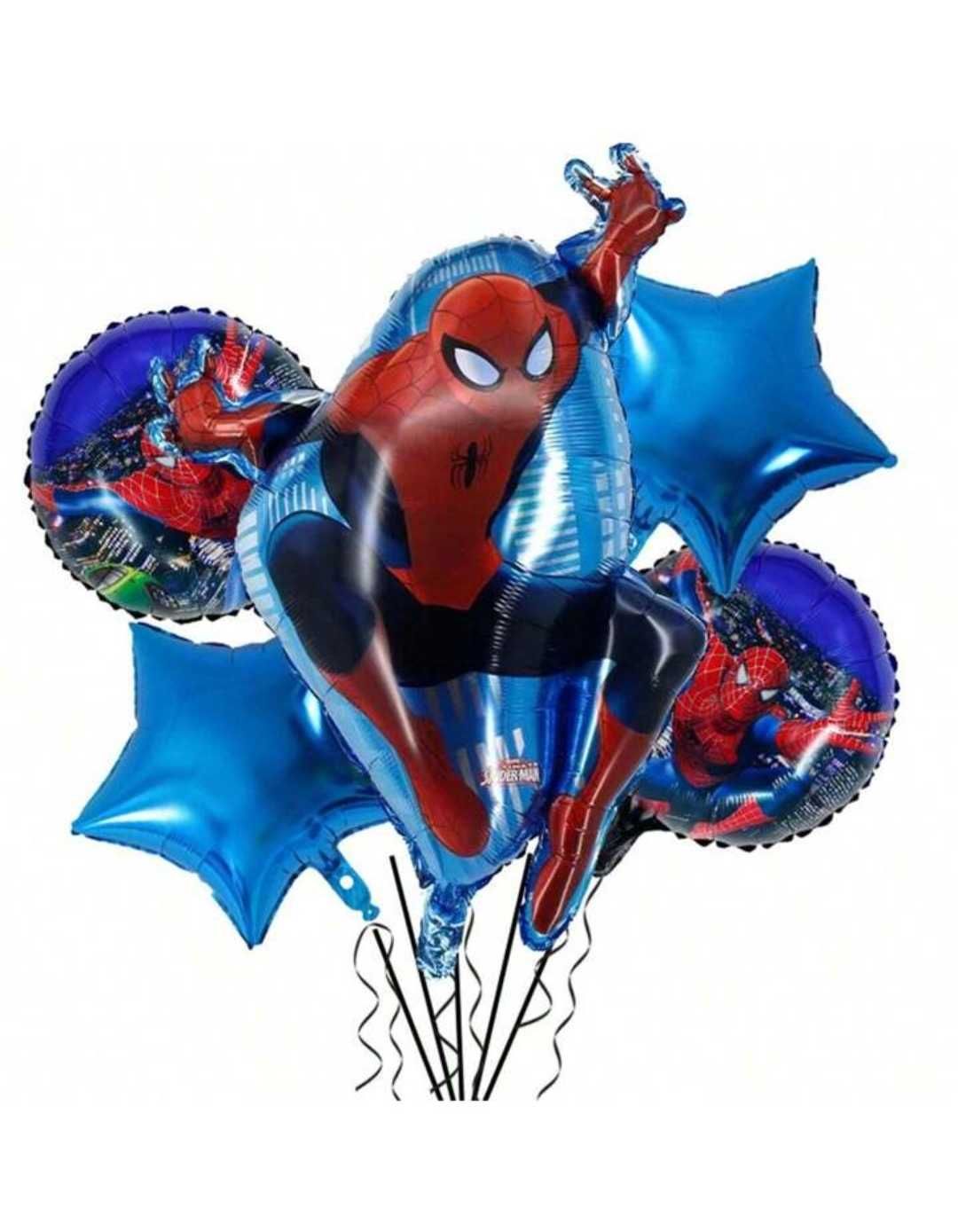 Zestaw balonów urodzinowych Spiderman
